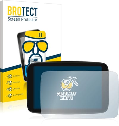 BROTECT - Screenprotector voor TomTom GO Camper Max - Folie Beschermfolie Beschermglas matte