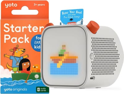 Interactieve Verhalen Speler - Audio Box - Kinderen Amuseren - Met Nachtlampje - 24 Uur Batterij - Wit