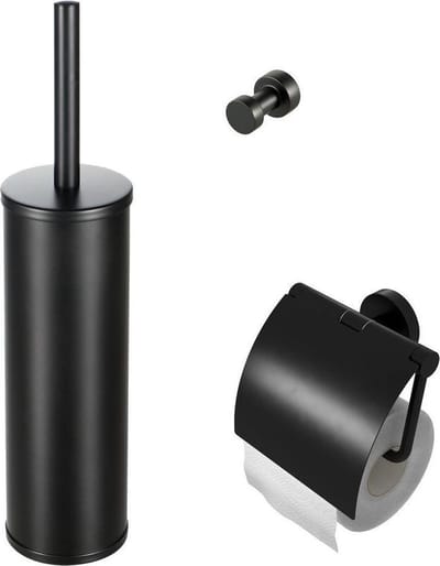 Geesa Nemox Toiletaccessoireset - Zwart