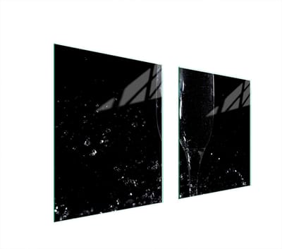 TMK ArtDeko - Wijn Kleur - Glazen Kookplaat Bescherming - 85x52 cm