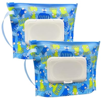Draagbare natte doekjes houder - Herbruikbare & navulbare etui voor babydoekjes