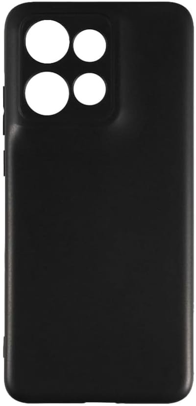 Zwart Dun TPU Hoesje Geschikt voor Motorola Edge 60 Neo | Back Cover | Lichtgewicht | Ultra Dun | Flexibel | Zacht