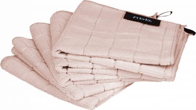 Fibb - 5-Pack - Microvezeldoekjes - Vaatdoekjes - Schoonmaakdoeken - Barista - 34x34cm