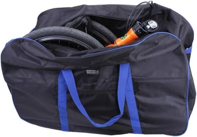 Fiets Draagtas - Vouwfiets Tas - Fiets Transport - Waterdicht Polyester - 14-20 Inch - Zwart