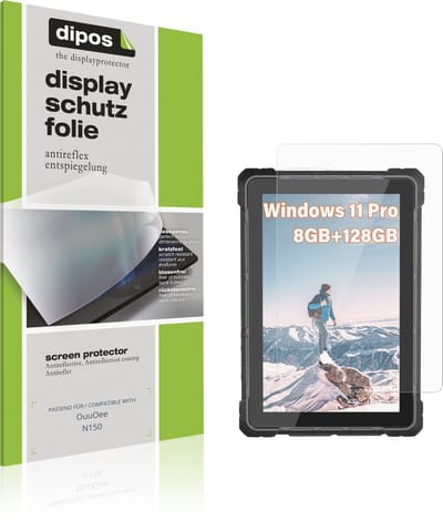 dipos – 2x Matte Beschermfolie geschikt voor OuuOee N150 | Krasbestendige & antireflecterende Screenprotector Ultra-Thin