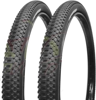 27.5 inch (54-584) Stevige Mountainbike Banden Zwart - Massief Rubber