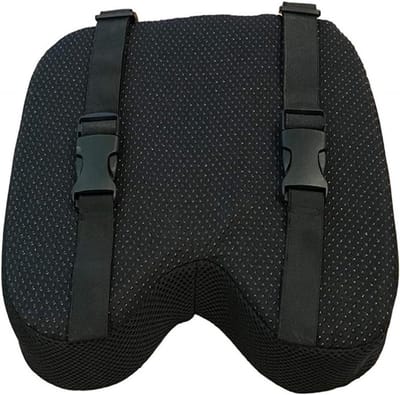 Fietszadel Kussen - Traagschuim Zitje - Comfortabel Fietsen - Antislip Ontwerp - 32 x 22 x 7 cm - Multicolor