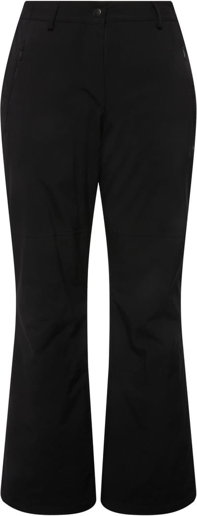Ulla Popken - Dames - Functionele thermobroek waterdicht fleece voering - Zwart - Maat 42