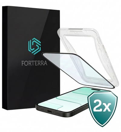 Screenprotector 2 Stuks - Geschikt voor Apple iPhone Air - Met Installatie Kit - Beschermglas - Gehard Glas - Tempered Glass - Screen Protector