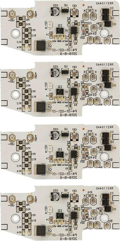 Zonne Laadregelaar - Printplaat Module - Tuinverlichting Aanleggen - Automatische Dag/Nacht Schakelaar - 4 Stuks - Groen