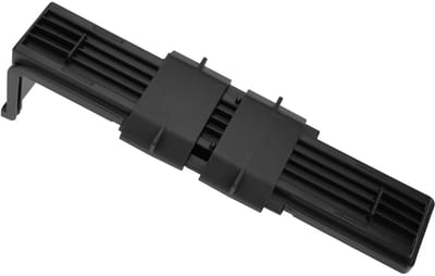 Allecto - Auto AC Cabine Filter Cover Plaat - Duurzaam kunststof - Zwart - Stoffilter afdekking - Geschikt voor VW en Audi - 1 set