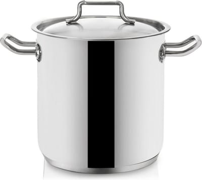 Kookpan Edelstaal met Deksel 24 cm, 11 l - Kookpot - Soeppan