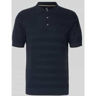 LERROS Effen poloshirt, 100% katoen , Maat: S , Kleur: CLASSIC NAVY , 100% katoen