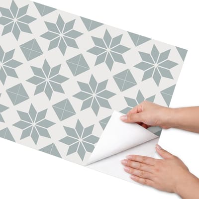 Coloray Meubel Wrap Folie - Grijs Meubelfolie - 50x100 cm - Wrapfolie Keuken Geometrische elegantie - Decoratiefolie - Minimalist Meubelfolie - Meubel Wrap Folie - Woonkamer decoratie - Geometrie