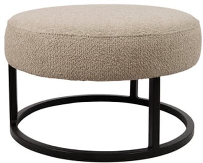 Escabel poef - Ø50 - Rhythm - Beige 05 - Unique Collection