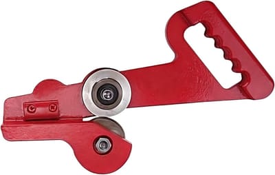 Metaalplaat Snijder - Dakbedekking Cutter - Metaal Bewerken - Minimale Bramen - 30 cm - Rood