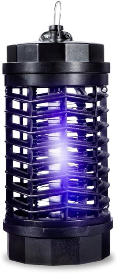 DYNA® Muggenvanger – Muggenlamp Tot 20 m² – Muggenvanger Elektrisch – Zwart- 11cm x 11cm x 22cm