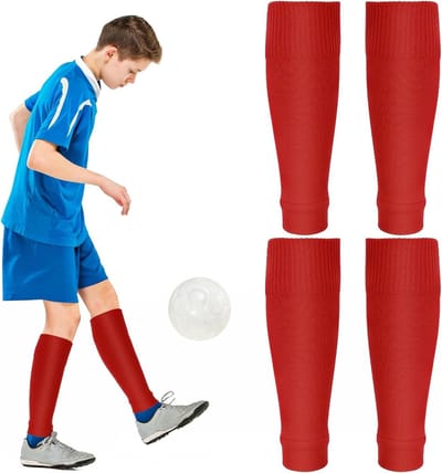 Allecto Plus - Elastische Sportkousen voor Kinderen - Ademende Trainingskousen voor Kinderen - Voetbal, Basketbal, Fietsen, Hardlopen.