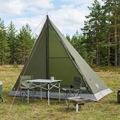 vidaXL - Backpacking - Tent - 2-persoons - Olijfgroen