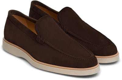 Magnanni - Schoenen Donkerbruin Magnanni 656-m-e Donkerbruin 25117 Lourenco Suede