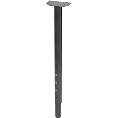 Duraline Meubelpoot Verstelbaar Staal 3,5x64,5-74,5cm Antraciet