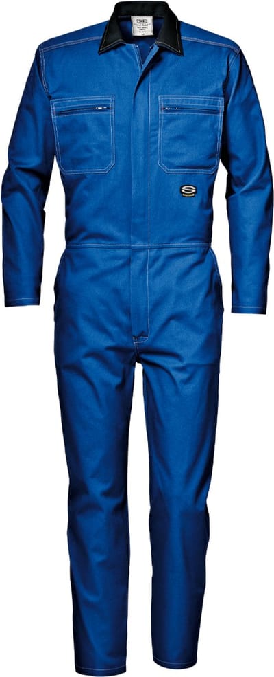 SIR SAFETY SYMBOL Amerikaanse Overall HEREN Overall Werkkleding Blauw - Met Ritszakken - Met Duimstokzak - Ademend