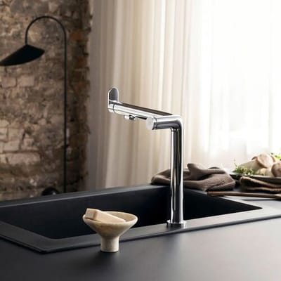 Hansgrohe Aqittura M91 - Keukenkraan met filterfunctie, chroom 76802000