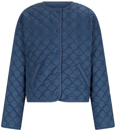 NoBell' - Dimo Quilted Button Jacket - Ensign Blue - Maat 134-140