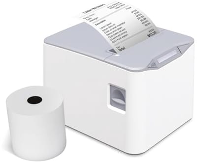 Thermische printer voor kwitanties | Hoogwaardige afdrukkwaliteit, USB & LAN, Automatische snijder, 220 mm/s