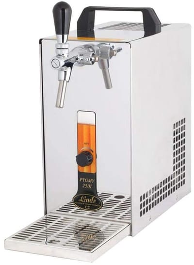 Biertap, Thuistap met PYGMY 20/K 1-leiding membraanpomp, 25 liter/u - Green Line
