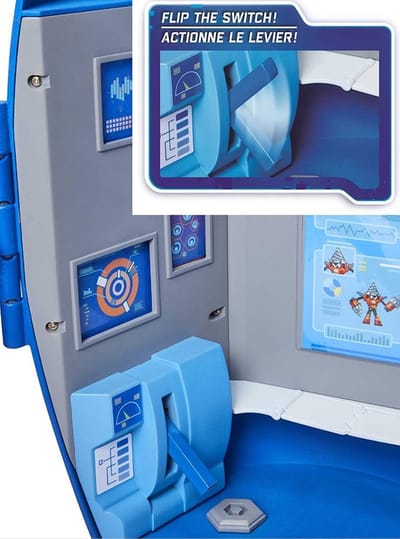 Mega Man Fully Charged Mega Buster Lab | 14-delig Speelset | Verandert in Buster Kanon | Inclusief Accessoires | Geschikt vanaf 3 jaar