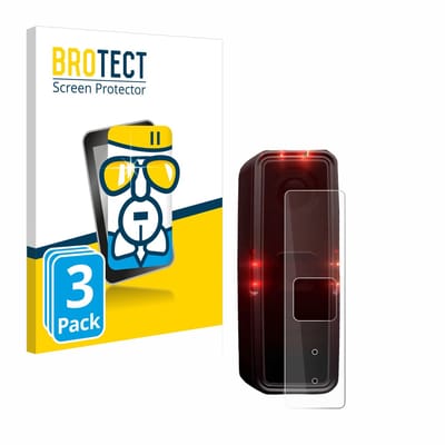 Screenprotector 3 Stuks voor Alps Alpine Ride Safety RS 1000 Beschermglas transparant