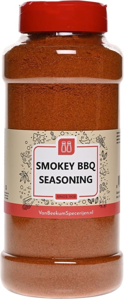 Van Beekum Specerijen - Smokey BBQ Seasoning - Strooibus 500 Gram