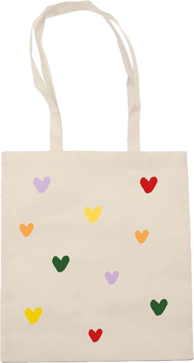 WeLikeToLove Tote bag - Shopper - Boodschappentas - Canvas tas - Katoenen - Linnen - Katoen - Duurzaam - 38 x 42 cm