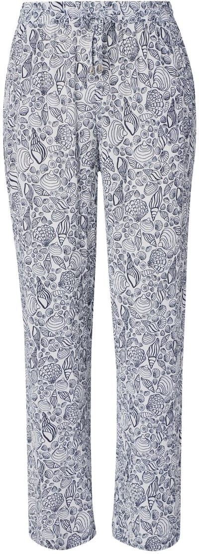 Ulla Popken - Dames - Instapbroek - Off-white - Maat 42+