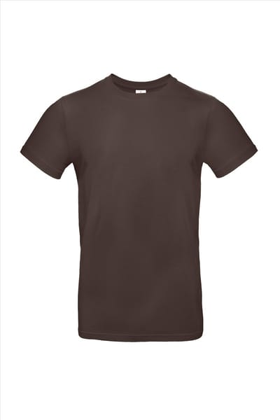 #E190 T-Shirt, Brown, XS