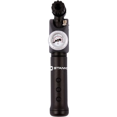 Stanno Pump with Pressure Gauge - One Size
