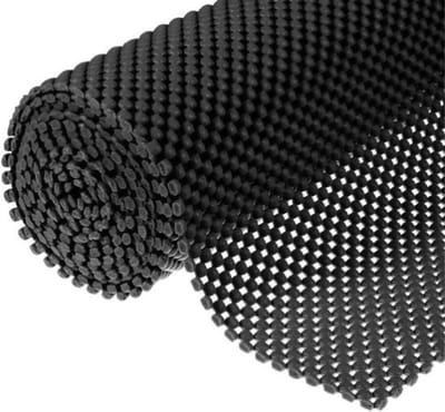 Antislipmat 45x125 cm – Antislip Onderkleed op Rol – zwart