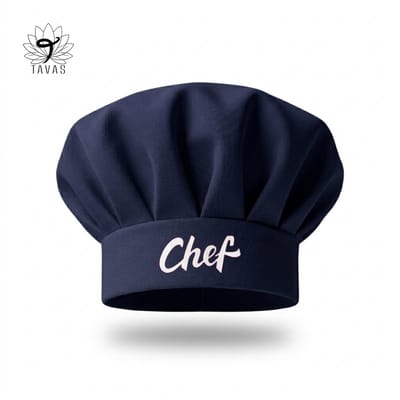 Tavas Chef Koksmuts - Marineblauw - Koksmuts voor volwassenen