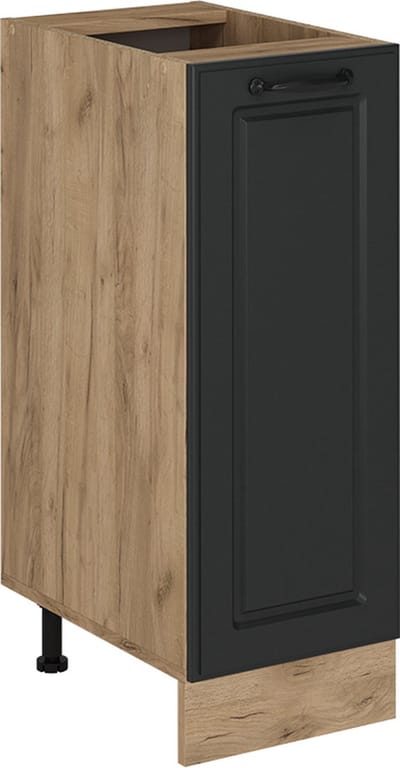 Vicco R-Line Apotheekkast – 30 cm zonder werkblad Antraciet landhuis