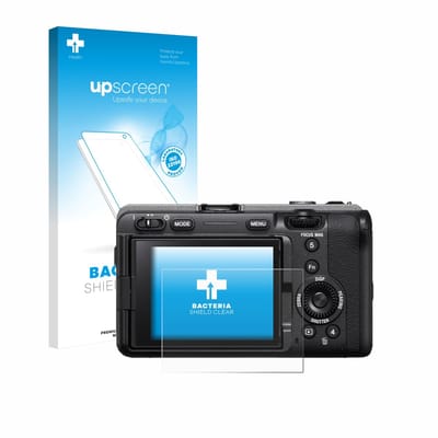 upscreen - Screenprotector voor Sony FX3A (ILME‑FX3A) - Folie Beschermfolie transparant antibacterieel