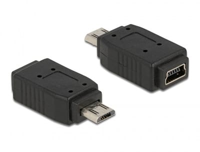 DeLOCK Adapter USB micro-B male to mini USB 5-pin