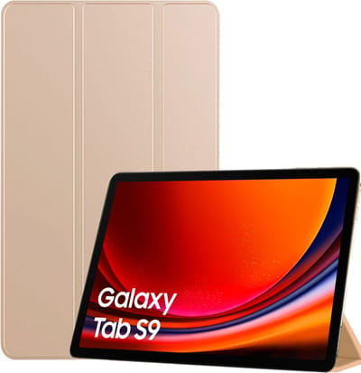 Tablet Hoes geschikt voor Samsung Galaxy Tab S9 – Extreme Shock Case – Cover Goud