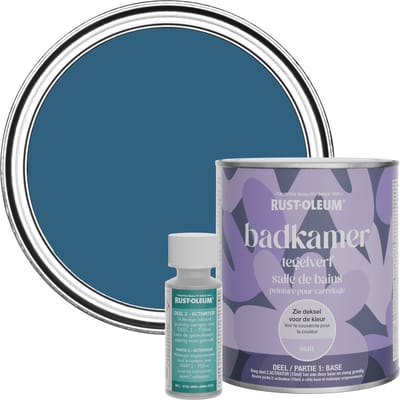 Rust-Oleum Blauw Badkamer Tegelverf Matt - Kobalt 750ml