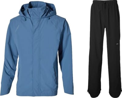 Basil Hoga Unisex Regenpak - Blauw - Maat M