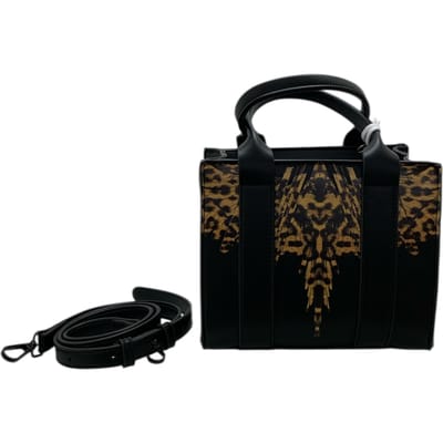 Mini tas met schouderband Vrouw County Of Milan luipaardvleugels