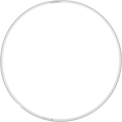 Voetbad Ring - Badkuip Houder - Houten Bad Ondersteunen - Antislip Structuur - 19.2 cm - Zilver