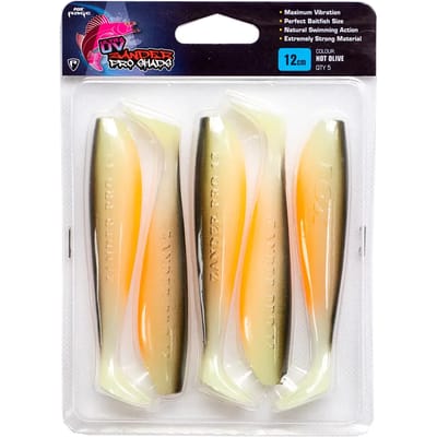 Lokvogels Fox Rage Zander Pro Shad Loaded Ultra UV (x5)