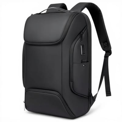 Laptop Rugzak 15.6 Inch - Anti-diefstal - USB - Waterafstotend - Zwart