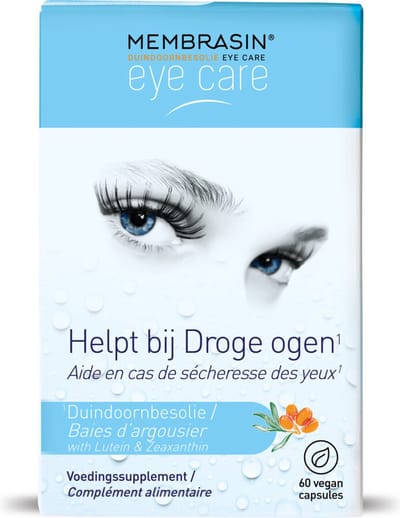 Membrasin Eye Care - 2 x 60 vegacapsules - Voordeelverpakking
